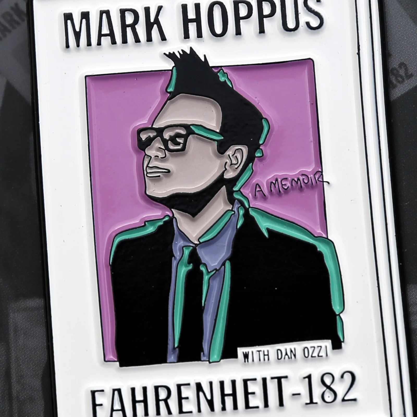 BOOK Enamel Pin - Image 3