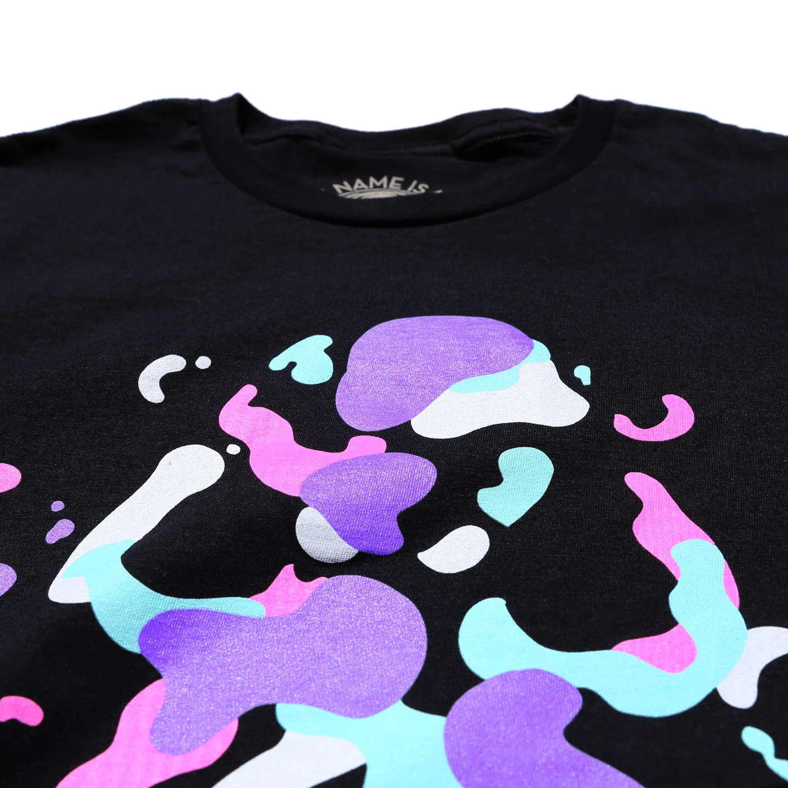 DROPLET Women's Tee BLACK - Image 3