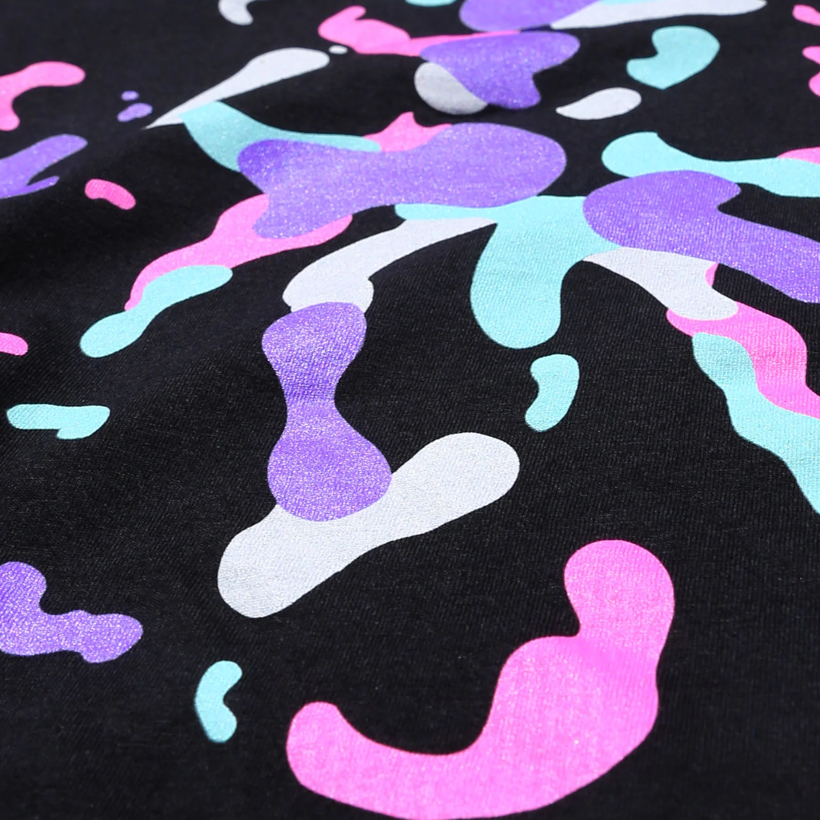 DROPLET Women's Tee BLACK - Image 4