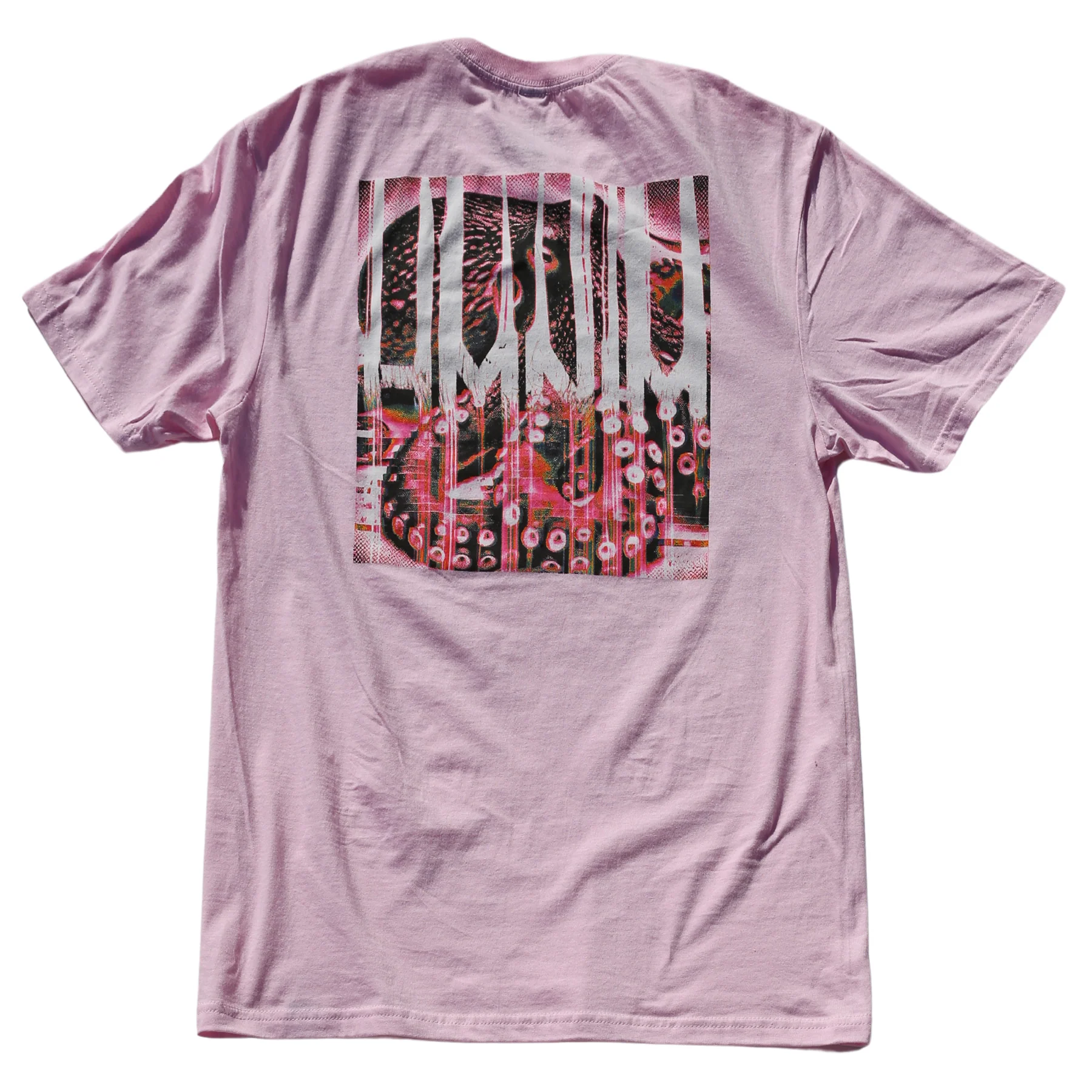 GLITCHY Tee Lt.Pink - Image 3