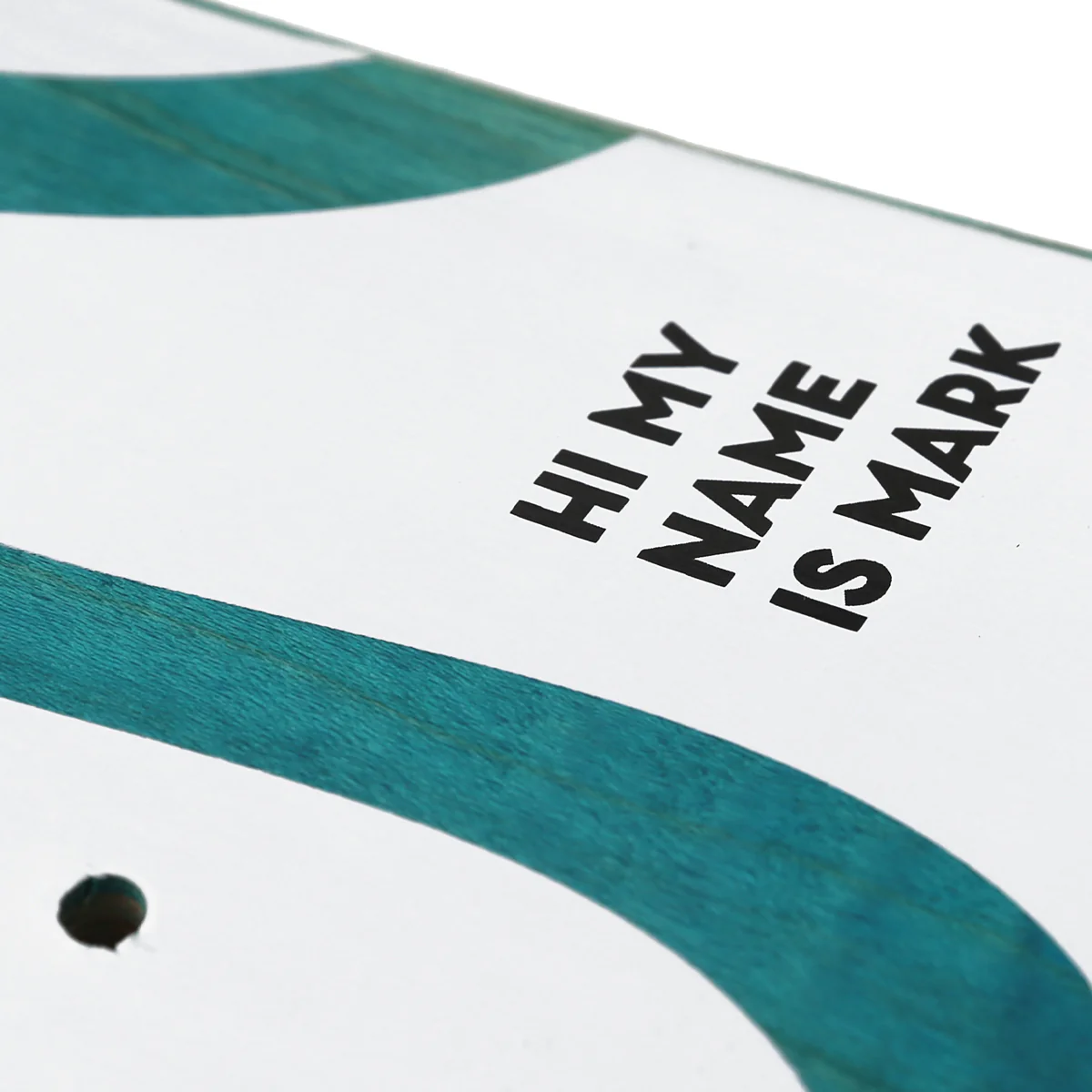 KNOCKOUT Octo Skateboard Deck (TEAL/BLUE) - Image 3