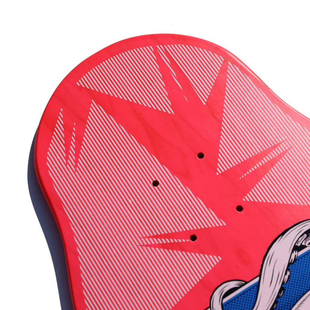 MID 80's Skateboard Deck (PINK) - Image 3